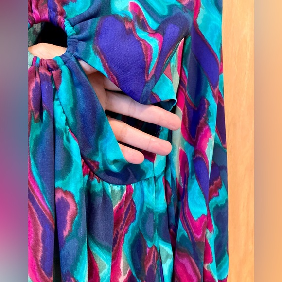 Lovely colorful dress size 10 new - Picture 4 of 5